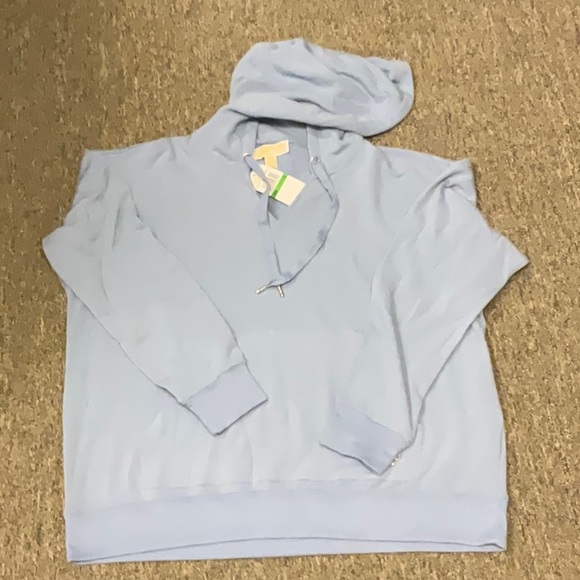 NWT Michael Kors Cozy Logo Hoodie - L - Picture 1 of 4